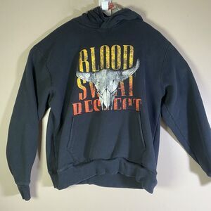 Under Armour Project Rock Hoodie Mens Large Full Zip Blood Sweat Respect Gym